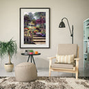 5D DIY Full Drill Diamond Painting Quiet Path Embroidery Needlework Home Deco