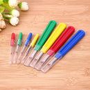 8ST/Set Stahl Kunststoff verarbeiten Handwerk Thread Cutter Naht Ripper Stitch U