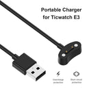 For Ticwatch E3 / Pro3 / Pro3 LTE USB Fast Charger Cable Smart Watch Accessories