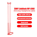 Anti-Lost Earbuds Strap for Sony LinkBuds WF-L900 Silicone Rope (Red) Newly