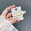 Cute Korean Women Hair Accessories Duckbill Shell Bangs Clip Symphony Hairpin
