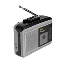 Portable Cassette Player AM FM Radio Audio Music Player Tape Recorder w/ Speaker