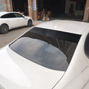 Car Carbon Fiber Black Sun Strip Universal Van Windscreen Sunstrip Stickers PVC