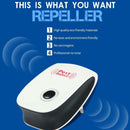 Ultrasonic Electronic Indoor Pest Bug Control Repeller Mosquito Killer (EU)