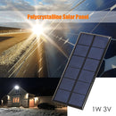 1W 3V Mini Solar Panel Battery Cell Charge Module for Phone Charger Power B