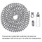 1X Ceiling Light Switch Pull Cord String Crystal Handle Decor With B0V2 HOT E6W0