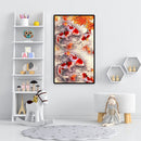 DIY Full Round Drill Diamond Painting Koi Handmade Room Decor Art Craft Gift