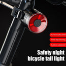 Road Bicycle Taillight Warning Aluminum Helmet Lights (2XRed Light)