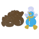 snowvirtuos DIY Metal Stencil Snowman Scrapbook Embossing Punch Mold Paper Cu