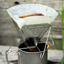 Folding Coffee Dripper Holder Outdoor Camping Picnic Tea Coffee Filter Rack