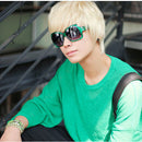 Fashion Man Short Platinum Blonde Rice White Straight Wig