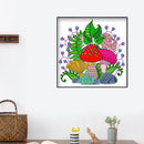 Part Drill Special Shaped DIY Colorful Mushroom Diamond Painting Picture Craft