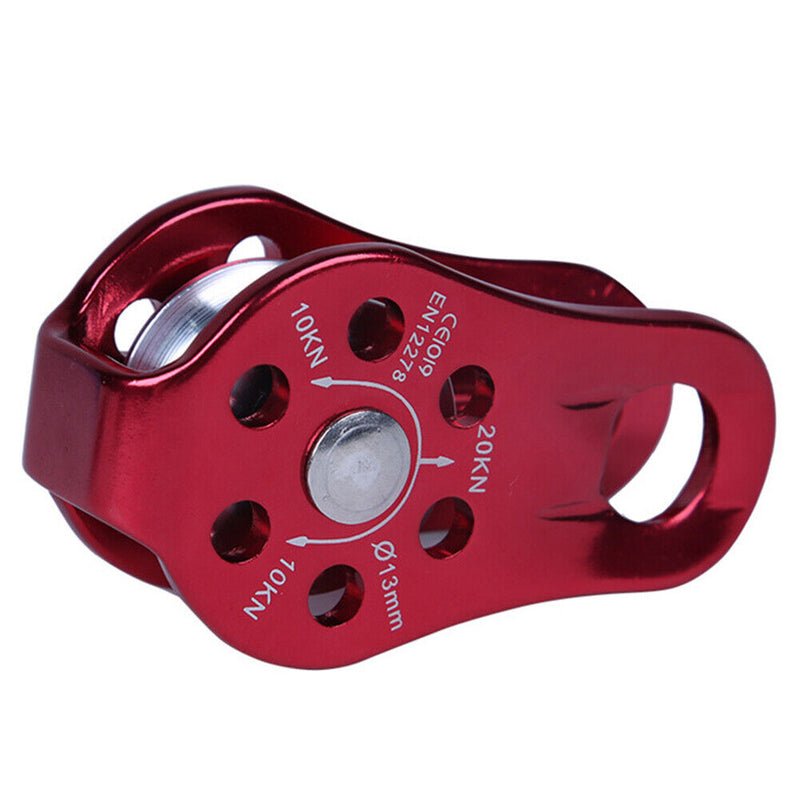 Outdoor Bearing Lifting Rock Climbing Fixed Rope Pulley Equipment Accessories