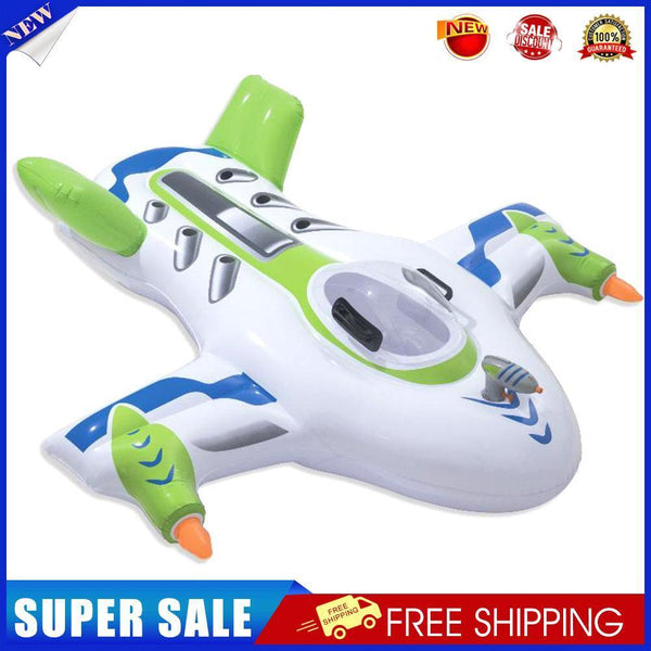 Inflatable Water Jet Swimming Rings Kid Floating Pool Beach Air Cushion Bed