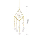 Crystal Windchimes Ornament Lighting Ball Home Hanging Pendant Decor (D) Newly
