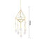 Crystal Windchimes Ornament Lighting Ball Home Hanging Pendant Decor (D) Newly