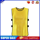Scrimmage Team Practice Vests Pinnies Team Practice Bibs (Yellow M Kids)