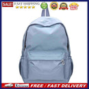 Fashion Women Large Capacity Handbags Preppy Style School Solid Color Backpack