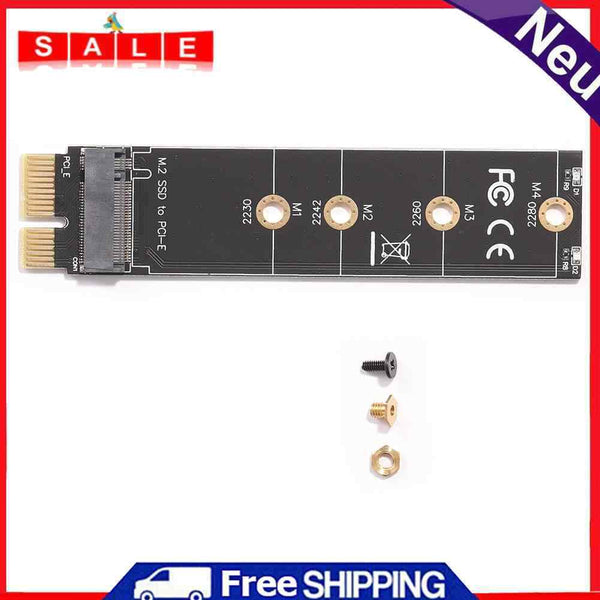 PCIE to M2 Adapter NVMe SSD M2 PCIE X1 Hard Drive Reader PCI-E M Key Connectors