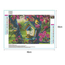 5D DIY Full Drill Diamond Painting Parrot Cross Stitch Needlework Craft Mosai