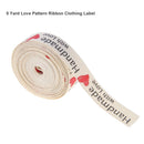 5 Yards Love Pattern Ribbon Fashion Label Keywords Craft DIY Bowknot Accessories