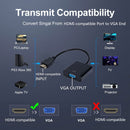 VGA Output Display Screen HDMI to VGA Converter Adapter HDMI Male to VGA Female