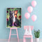 Butterfly Girl and Cat Oil Paint By Numbers DIY Home Decoration Gift Unframed