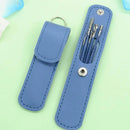 6pcs Ear Wax Picker Kit Health Care Curette Earpick Household Tool (Blue)