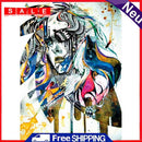 5D DIY Full Drill Diamond Painting Color Portrait Cross Stitch Embroidery Kit