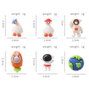 Girls Women Friends Gifts Astronaut Brooch Party Lapel Pins Anti Light Buckle