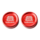 MUQZI 2x MTB Road Bike Hydraulic Brake Caliper Piston Repair Parts (Red) Newly