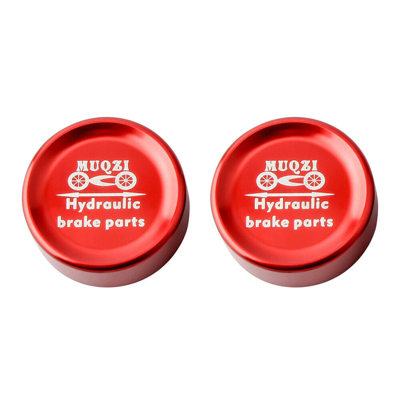 MUQZI 2x MTB Road Bike Hydraulic Brake Caliper Piston Repair Parts (Red) Newly