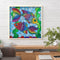 DIY Partial Drill Special Shape Fish Rhinestone Drawing for Home Decoration