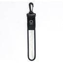 LED Light Reflective Belt Strap Outdoor Cycling Hanging Pendants (White) Newly