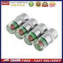 4 Pcs Car Auto Tire Monitor Valve Dust Cap Pressure Indicator Sensor Eye
