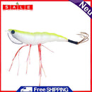 Luminous Wood Shrimp Simulation Fishing Lure 12cm 17.2g Artificial Bait (5)