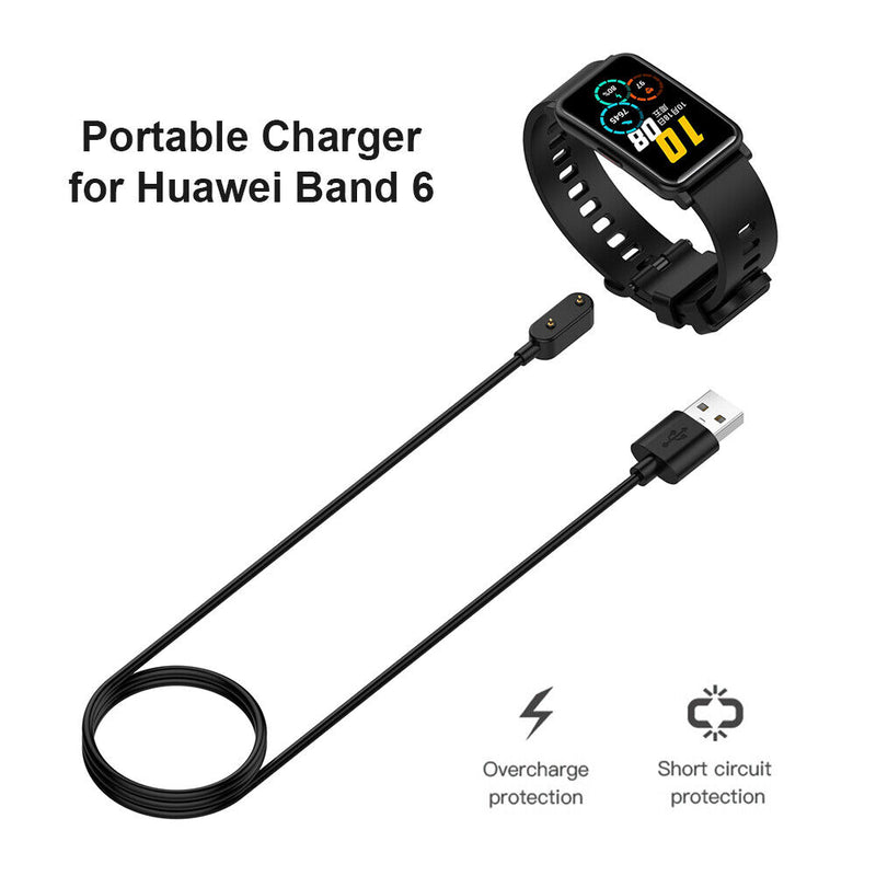 Charging Cable for Huawei Band 6 Pro/Huawei Watch Fit Honor Band 6 (Black) Newly