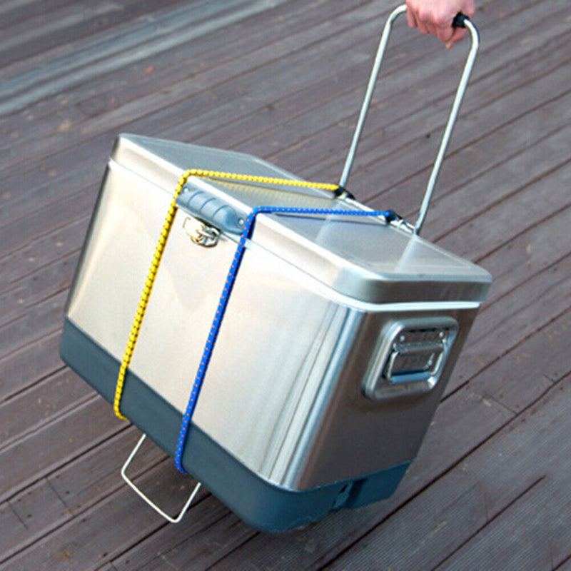 6pcs Outdoor Travel Luggage Fixing Rope Clothesline Elastic Bungee Cord Straps