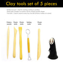 Clay Sculpting Hand Tool Wax Carving Pottery Tools Sculpt Polymer Modeling Tool