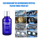 Car Headlight Polishing Agent Headlamp Polish Renovation Kit Auto Accessories