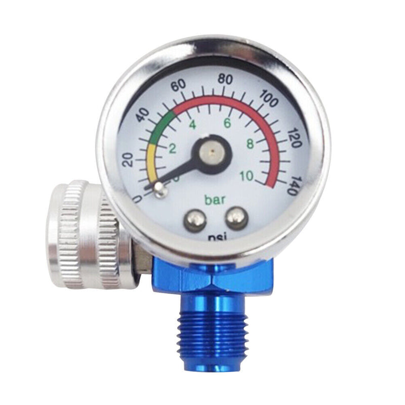 Spray Gun Adjust Air Pressure Regulator Gauge for Car Auto Repair Painting