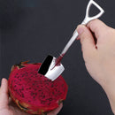 Steel Spade Shovel Coffee Spoon Strring Teaspoon Dessert Fruit Set Kitchen To