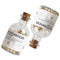 Empty Bottle Scented Candle Match Bottle Storage Bottle Transparent Glass