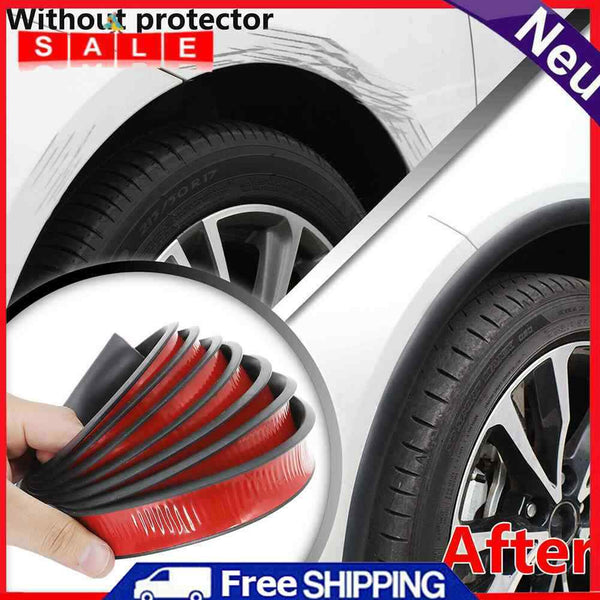 Flexible Car Wheel Eyebrow Protective Cover Moulding Trim Strip Auto Accessories