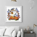 Partial Embroidery Halloween DIY Cross Stitch Kits Stamped 11CT Needlework