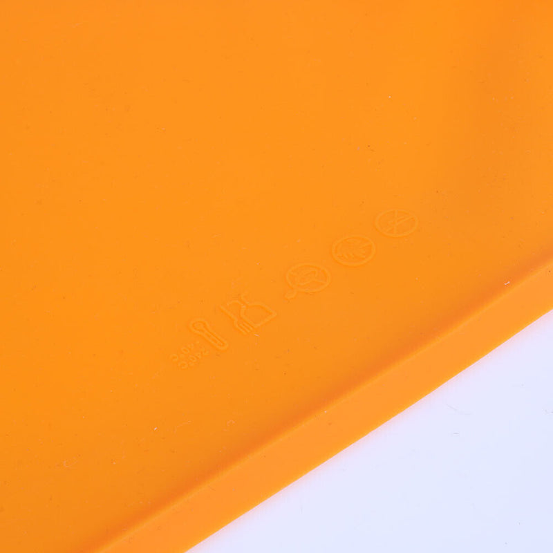 Non-Stick Silicone Oven Mat Cake Swiss Roll Macaron Baking Tools (Orange)
