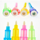 Drawing Waterproof Purple Invisible Ink Pen 2 In 1 UV Light Painting Marker