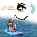 Safety Surf Foot Leg Rope TPU Surfing Paddle Board Coiled Surfboard Ankle Lea