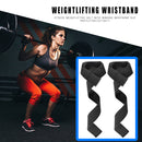 2pcs Anti-slip Hand Wrap with SBR Foam Pad Wrist Strap Support for Powerlif