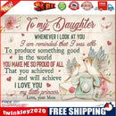 5D DIY Diamond Painting Kits To My Daughter Full Round Drill Wall Decor Art